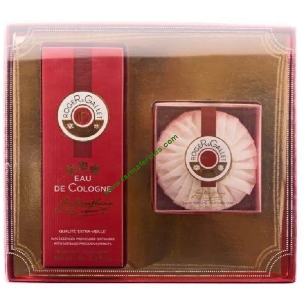 Roger Gallet Jean-Marie Farina Cofre Vaporizador 100 +Jabón 100