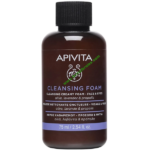 Apivita Limpieza Crema Espuma Rostro y Ojos con Oliva y Lavanda 75ml
