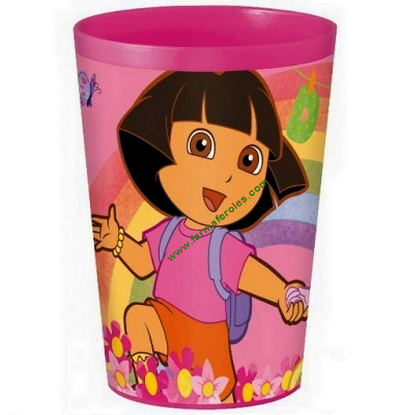 kin_dora_la_exploradora_vaso_de_plastico