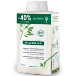 Klorane Champú leche de Avena extrasuave Uso Frecuente Duplo 2x 400ml