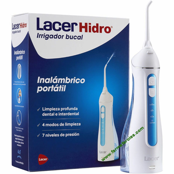 Lacer Hidro Irrigador Bucal Inalámbrico Portátil