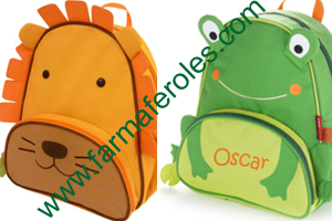 Regalamos una mochila personalizada con el nombre de tu niño