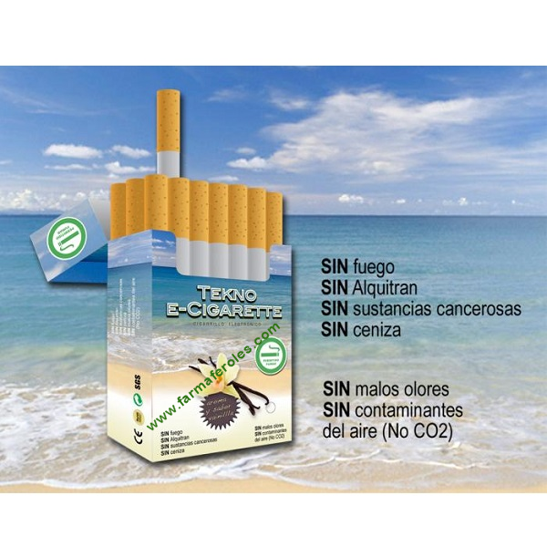 Cigarrillo Eléctrico Recargable Tekno Ecigarrete
