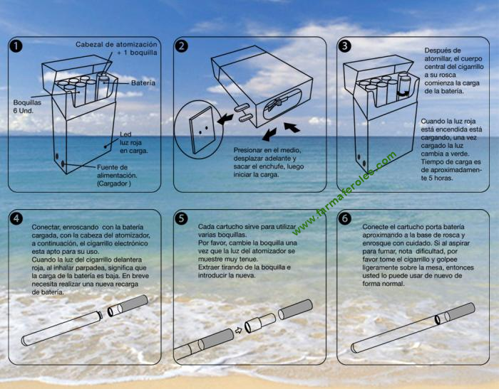 Cigarrillo Eléctrico Recargable Tekno Ecigarrete - Imagen 2