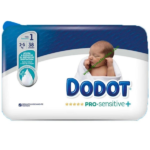 Dodot ProSensitive Talla 1 38Pañales 2-5 kg