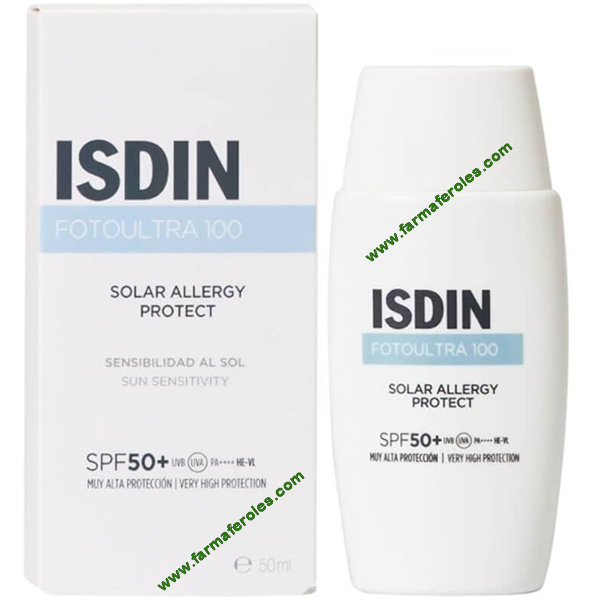 Isdin FotoUltra100 Solar Allergy SPF50+ Fusion Fluid 50 ml