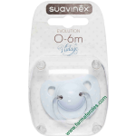 Suavinex Chupete Latex 0-6 meses Evolución Azúl