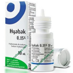 Hyabak 10ml Lágrimas Artificiales Humectantes Lubrificantes