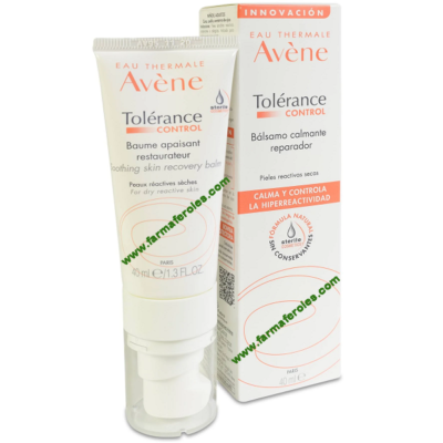 Avene Tolerance Control Bálsamo Pieles Intolerantes Enriquecida 40ml
