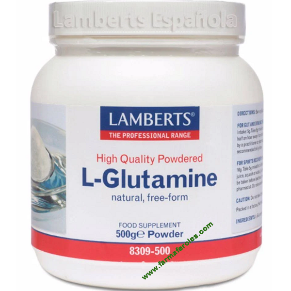 Lamberts L Glutamina 500 gr polvo