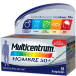 Multicentrum Hombre 50+ 90 comprimidos Vitaminas desde 50 Años