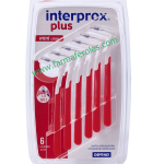 Interprox Plus Mini Cónico Cepillo Dental Acodado 6 ud