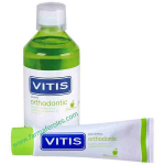 Vitis Orthodontic Pack Colutorio 500 ml + Pasta 100 ml