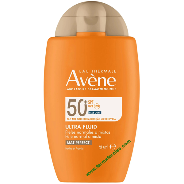Avene Solar Mat Perfect Fluido SPF50+ Color 50ml