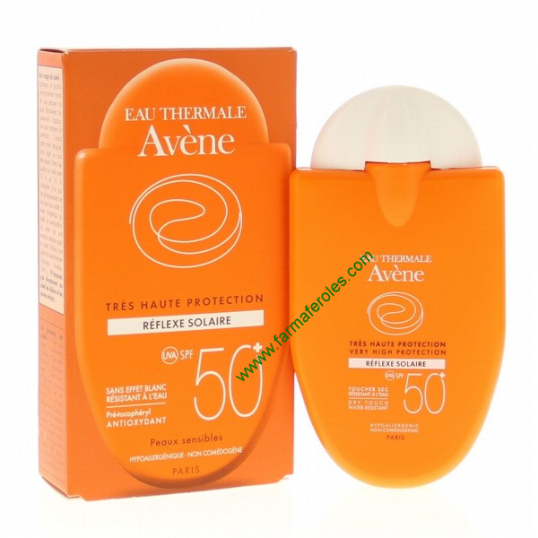 Avene Solar SPF50+ Reflexe Solaire Extraplano 30ml Cómodo de llevar