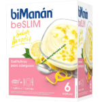 Bimanan BeSlim Sustitutivo Comidas Natillas Limón 6 Sobres 50 gr