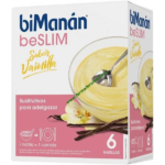 Bimanan BeSlim Sustitutivo Comidas Natillas Vainilla 6 Sobres 50 gr