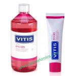 Vitis Encías Pack Colutorio 500 ml + Pasta Dentífrica 100 ml