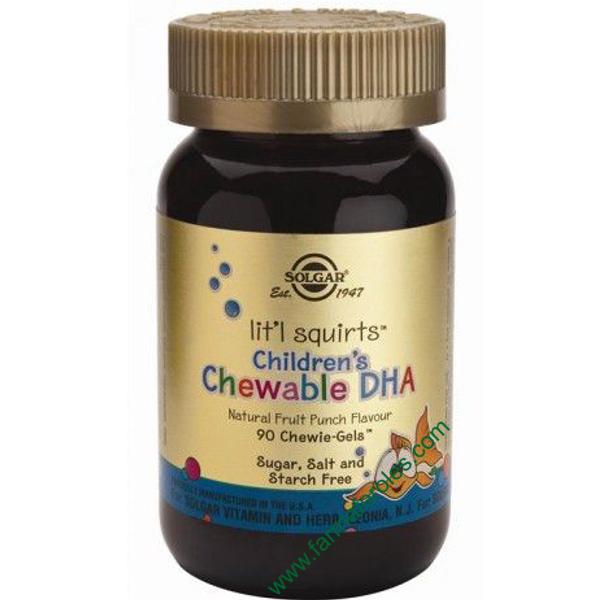 Solgar DHA Infantil 90 Masticables Childrens