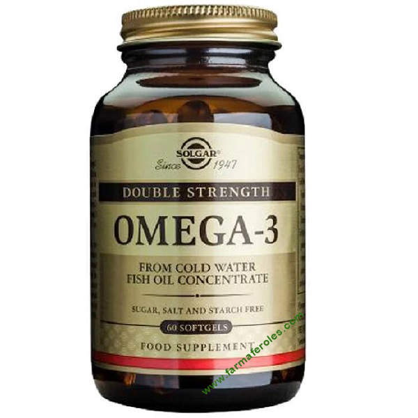 Solgar Omega 3 - alta Concentración 60 cápsulas