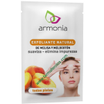 Armonia Mascarilla Exfoliante Natural de Melisa y Melocotón