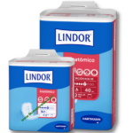 Lindor Pañal Incontinencia Urinaria Anatómico Noche 80ud + 4 Mallas