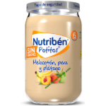 Nutribén Potito Melocotón Pera y Plátano 235gr