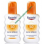 Eucerin Sun Duplo Spray Corporal FPS50+ 2x 200 ml Piel Normal