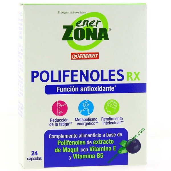 Enerzona Rx Polifenoles Duplo 2x24 Cápsulas