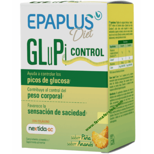 Epaplus Diet Glupi Control 14 Sobres Sabor Piña