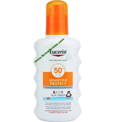 Eucerin Sun Spray Infantil FPS50+ 200 ml Niñós de más de 1 Año