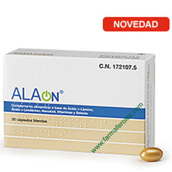 ALAon 30 Cápsulas Alanerv On Antioxidante para el Sistema Nervioso