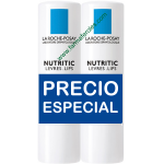 La Roche Posay Nutritic Labios Stick Bálsamo Duplo 2x 4,7ml