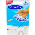 Salvelox Apósitos Adhesivos Aqua Resist Express 24 ud 3 Tamaños