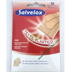 Salvelox Apósitos Adhesivos Textil Elástico 12 uds 3 Tamaños
