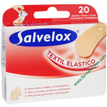 Salvelox Apósitos Adhesivos Textil Elástico 20 Unidades