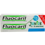 Fluocaril Junior Pasta Dental Sabor Chicle 7-12 años Duplo 2x 75ml
