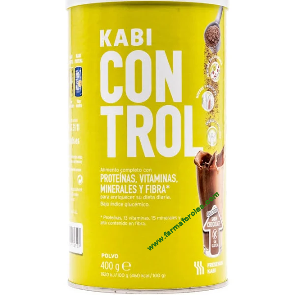 Kabi Control Polvo 400g Sabor Chocolate Alimento Control Azúcar