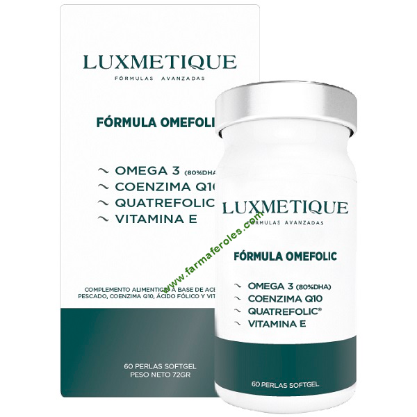 Luxmetique Fórmula Omefolic 60 Perlas