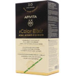 Apivita Tinte Permanente sin PPD para Cabello 3.0 Castaño Oscuro