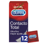 Durex Sensitivo Contacto Total 12 Preservatios