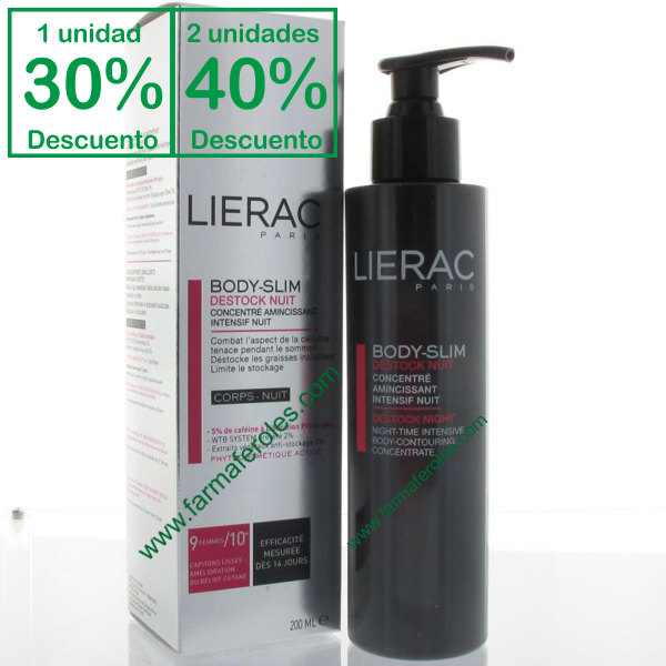 Lierac BodySlim Noche Anticelulítico Intensivo Reductor 200ml