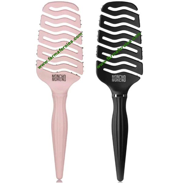 Moncho Moreno Cepillo Magic Brush Rosa/Negro