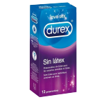 Durex Sin Latex 12 Preservativos para Usuarios Sensibles