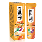 Leotron Vitamina C, con Zinc y Selenio 18 comprimidos efervescentes