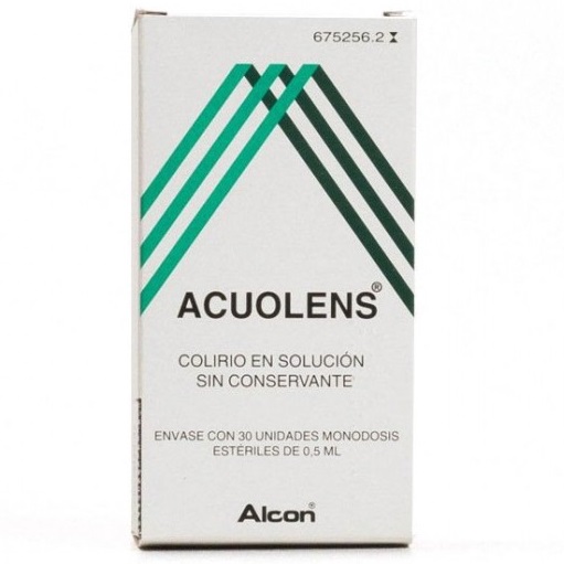 Acuolens colirio 30 envases monodosis