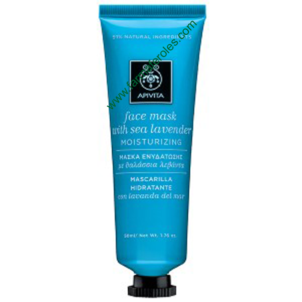Apivita Mascarilla Hidratante y Antioxidante con Lavanda de Mar 50ml