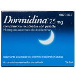 Dormidina doxilamina 25 mg comprimidos recubiertos con película