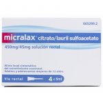 Micralax Solución Rectal 4 Microenemas