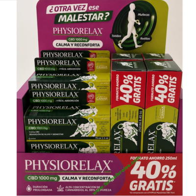 Physiorelax CBD 1000mg 250ml